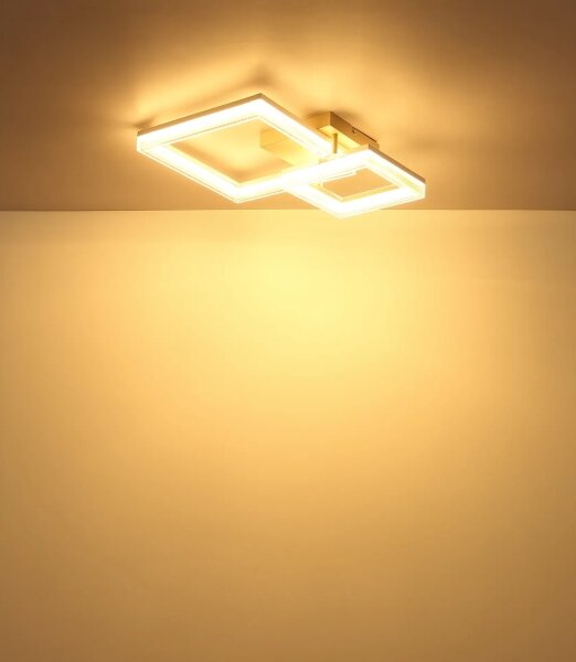 Globo 48047D - LED таванно осветително тяло ZARA LED/24W/230V 3000K 46,5x62,5 cm