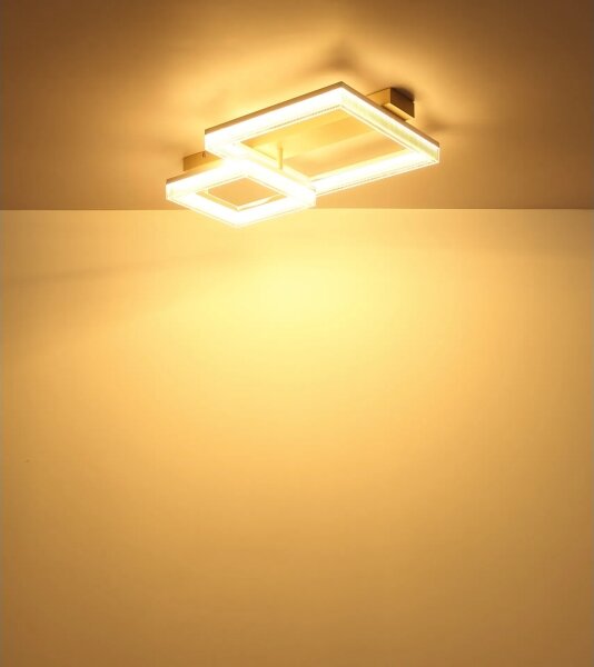 Globo 48047D1 - LED плафон ZARA LED/24W/230V 3000K 33x53 cm