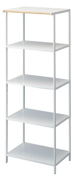 Стоманен стелаж в матово бял цвят 60x170x46,5 cm Tower – YAMAZAKI