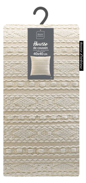 Калъфка за възглавница със смес от памук 40x40 cm Ilies – douceur d'intérieur