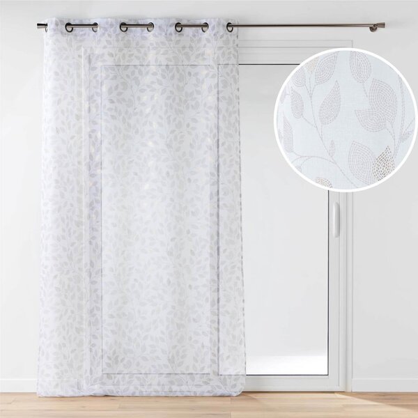 Бяла завеса от воал 140x280 cm Duchesse – douceur d'intérieur