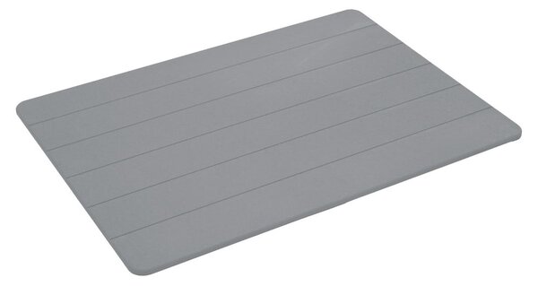 Сив килим за баня 50x70 cm Baline – douceur d'intérieur