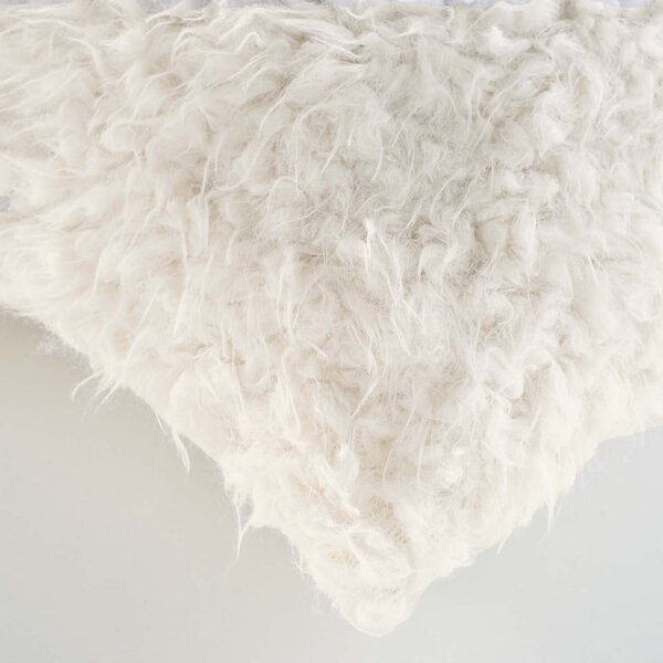 Декоративна възглавница от изкуствена кожа 45x45 cm Mouton – douceur d'intérieur