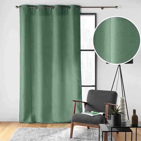 Зелено перде 140x260 cm Soline – douceur d'intérieur