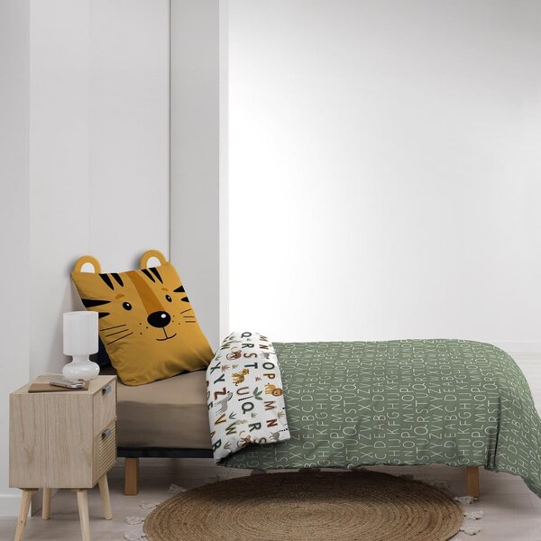 Единично памучно детско спално бельо 140x200 cm Tigry – douceur d'intérieur