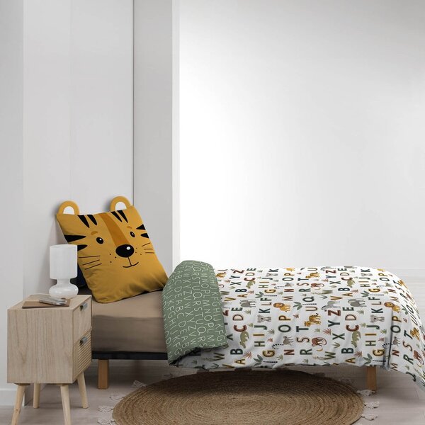 Единично памучно детско спално бельо 140x200 cm Tigry – douceur d'intérieur