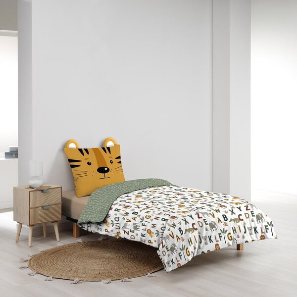 Единично памучно детско спално бельо 140x200 cm Tigry – douceur d'intérieur