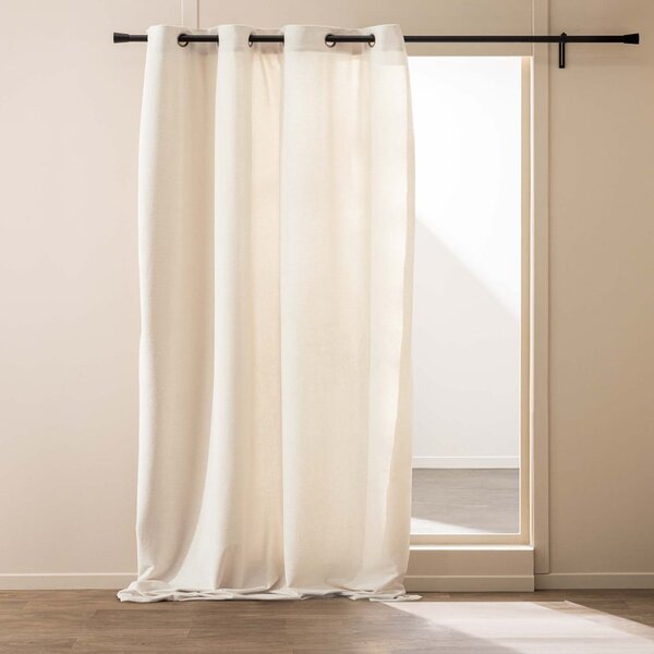 Кремаво перде от букле 140x260 cm Winona – douceur d'intérieur