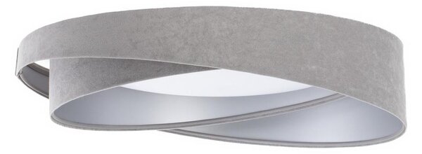 LED таванно осветително тяло GALAXY MODERN LED/24W/230V Ø 55 см сиво/сребристо