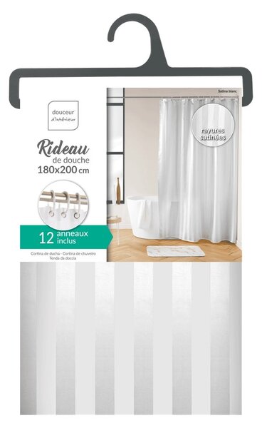 Завеса за душ 180x200 cm Satina – douceur d'intérieur