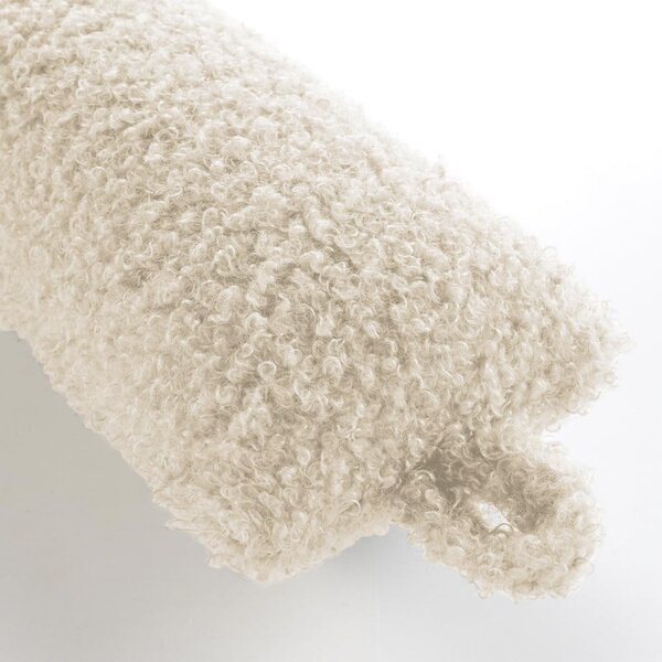Кремаво уплътнение за врата 10x80 cm Wooly – douceur d'intérieur