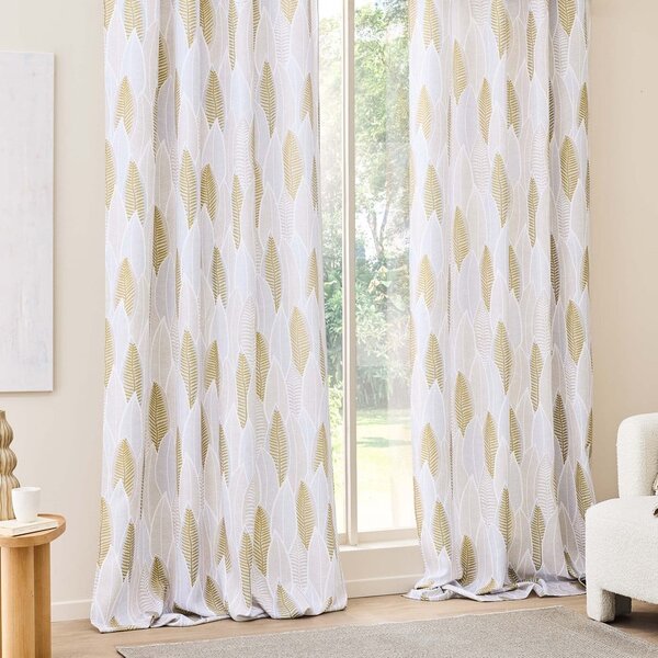 Бежово/ златисто перде 140x260 cm Kim – douceur d'intérieur