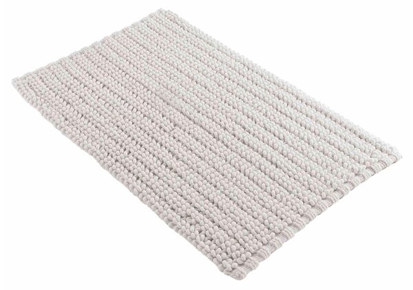 Бял килим за баня 50x80 cm Voltis – douceur d'intérieur