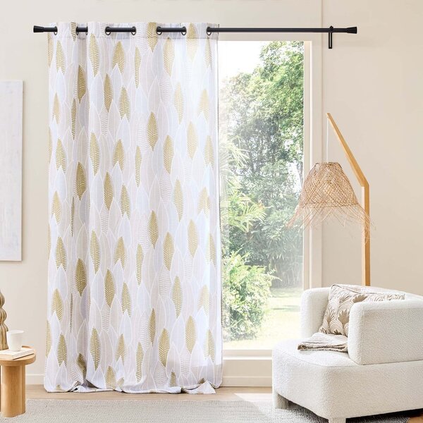 Бежово/ златисто перде 140x260 cm Kim – douceur d'intérieur