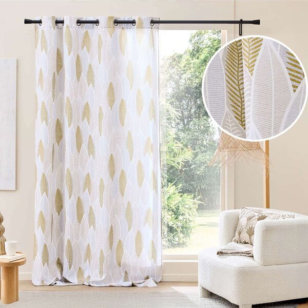 Бежово/ златисто перде 140x260 cm Kim – douceur d'intérieur