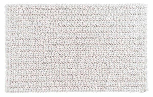 Бял килим за баня 50x80 cm Voltis – douceur d'intérieur