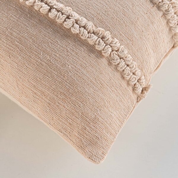 Декоративна възглавница със смес от памук 45x45 cm Hilary – douceur d'intérieur