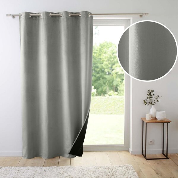 Сиво термо перде 140x260 cm Polarchic – douceur d'intérieur