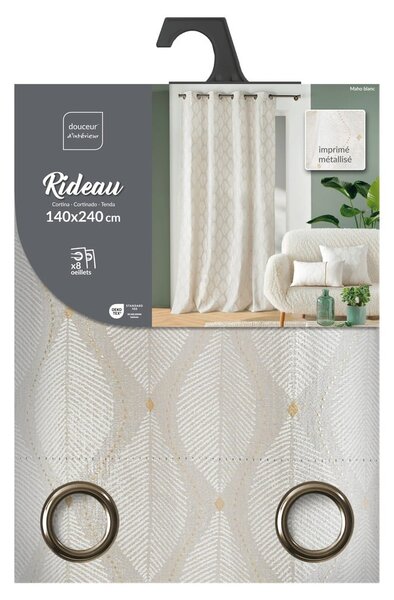 Бежово перде 140x240 cm Maho – douceur d'intérieur