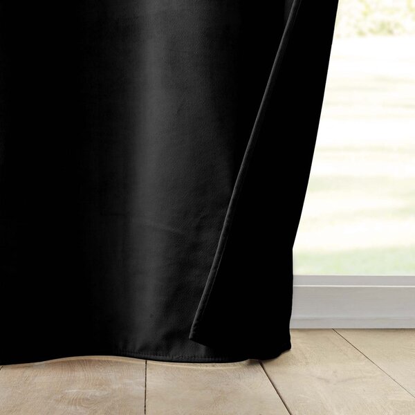 Черно термо перде 140x260 cm Polarchic – douceur d'intérieur