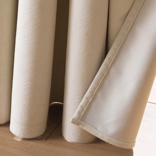 Бежово перде 140x260 cm Olympe – douceur d'intérieur
