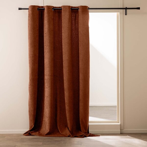 Теракотено перде от букле 140x260 cm Winona – douceur d'intérieur