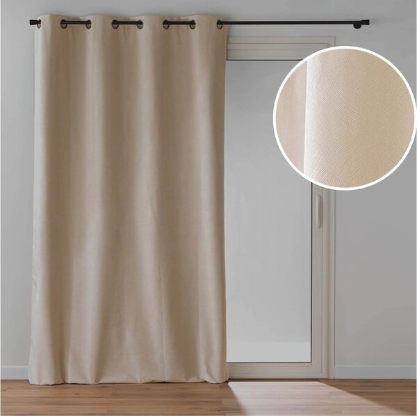 Бежово перде 140x260 cm Olympe – douceur d'intérieur