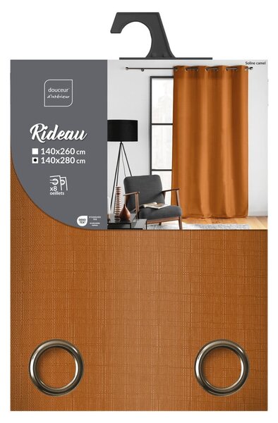 Кафяво перде 140x280 cm Soline – douceur d'intérieur