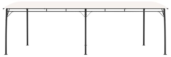 VidaXL Градинска тента сенник, 6x3x2,55 м, кремава