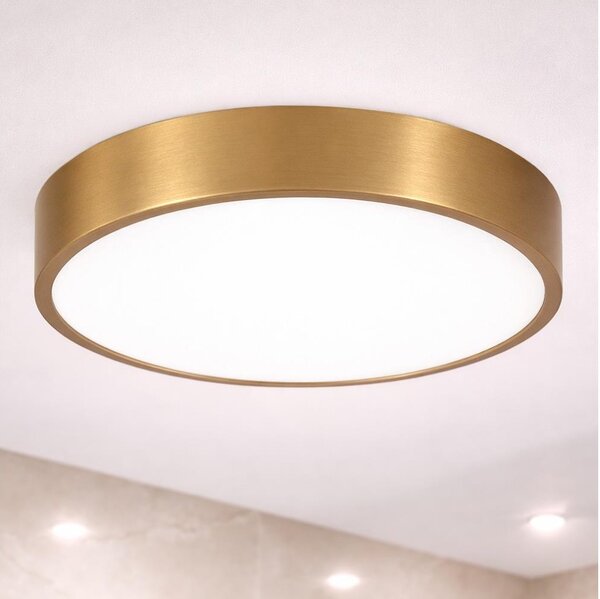 Brilagi - LED таванно осветително тяло за баня POOL LED/36W/230V Ø 40 см IP54 бронзово