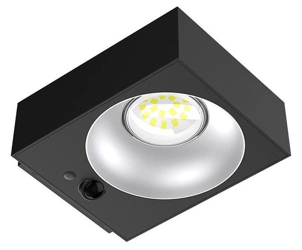Viking - Димируемо соларно стенно осветително тяло със сензор LED/2W/3,7V IP65 4000K