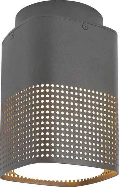 Nordlux - Външно таванно осветително тяло SIDARA 1xE27/15W/230V IP54 антрацит