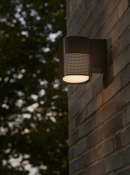 Nordlux - Външен стенен осветител SIDARA 1xE27/15W/230V IP54 черен