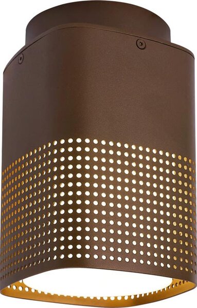 Nordlux - Външно таванно осветително тяло SIDARA 1xE27/15W/230V IP54 кафяво