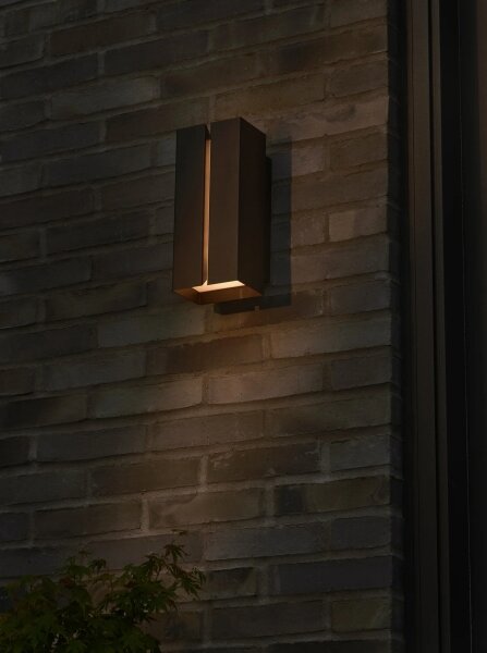 Nordlux - Външно стенно осветително тяло CLARINI 2xE27/15W/230V IP54