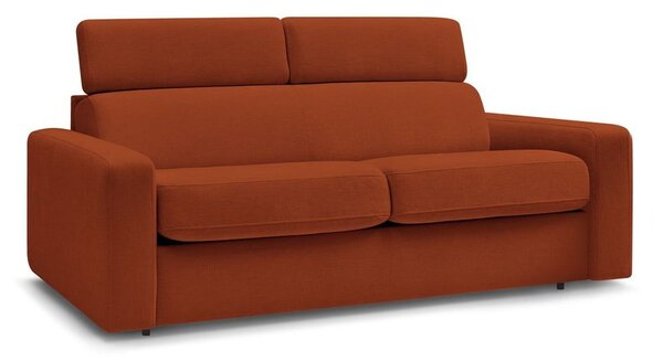 Разтегателен диван в тухлен цвят 195 cm Monaco – Bobochic Paris