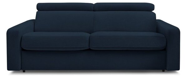 Тъмносин разтегателен диван 195 cm Monaco – Bobochic Paris
