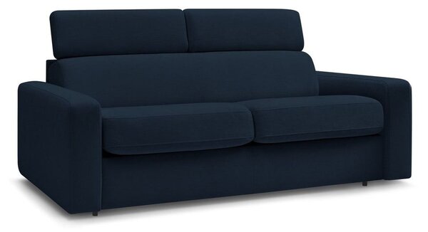 Тъмносин разтегателен диван 195 cm Monaco – Bobochic Paris