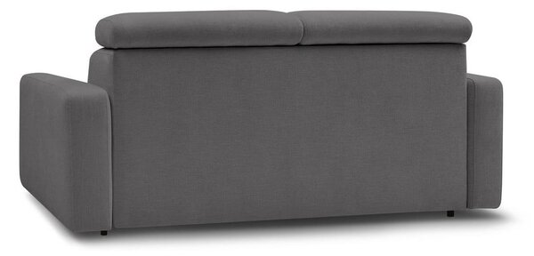 Тъмносив разтегателен диван 195 cm Monaco – Bobochic Paris