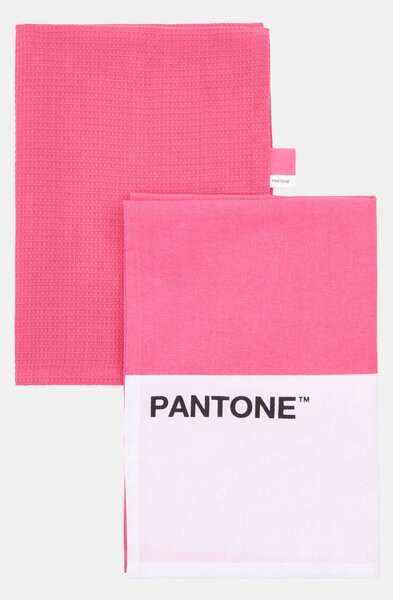 Sinsay - Кухненски кърпи, 2 броя Pantone - фуксия