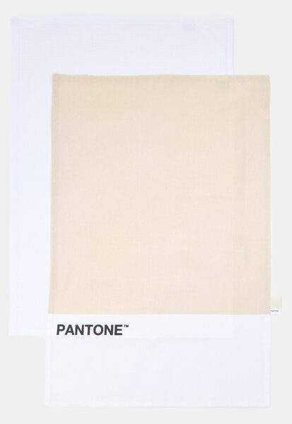 Sinsay - Комплект кухненски кърпи 2 броя Pantone - кремав