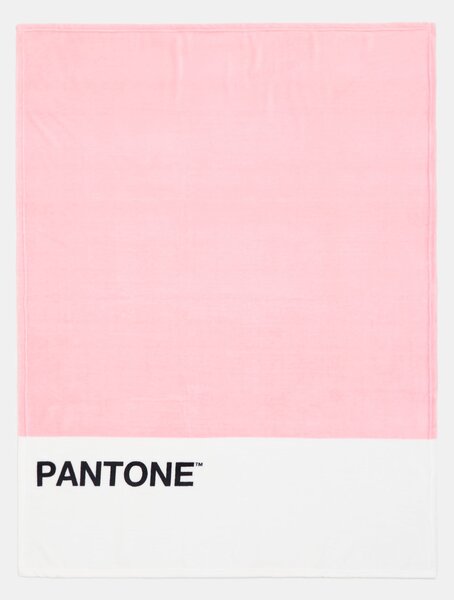 Sinsay - Одеяло Pantone - пастелнорозово