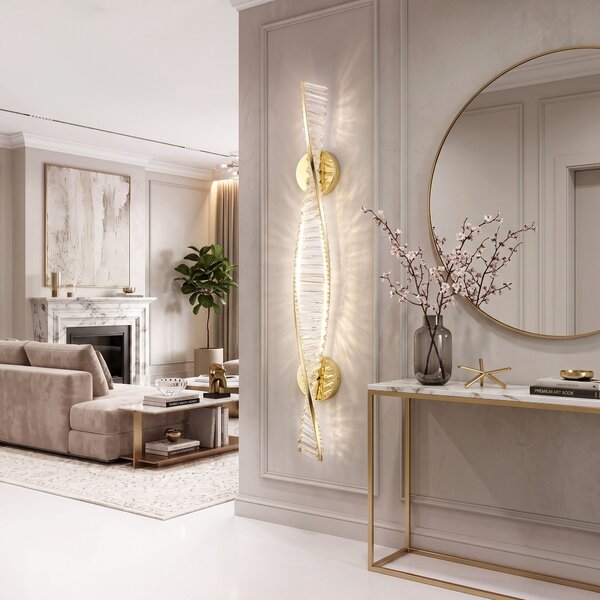 СТЕНЕН LED АПЛИК APP1952-W 100cm GOLD