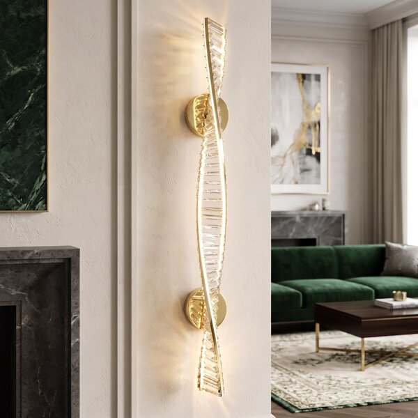 СТЕНЕН LED АПЛИК APP1952-W 100cm GOLD