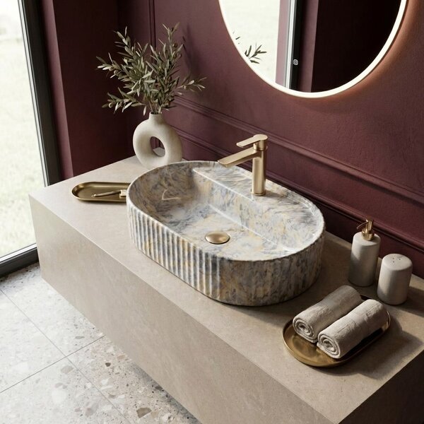 Умивалник за плот Rea Marcela 60 Ruststone