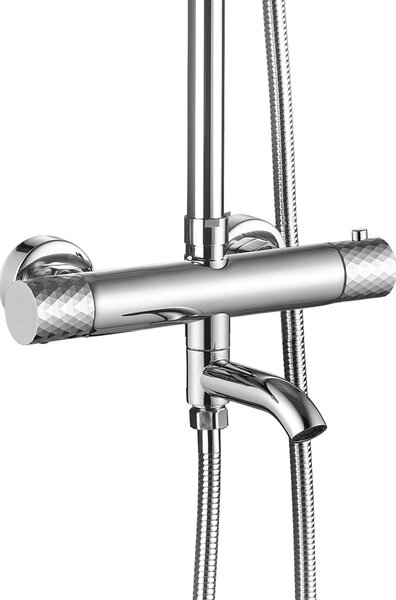 Душ система с Термостат Rea Lungo Diamond chrome