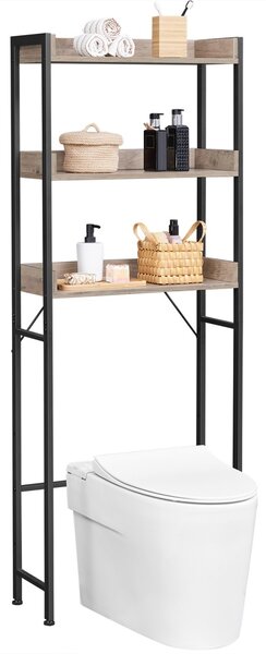 Етажерка за баня, Vasagle BTS002B02, 63x25x165 см