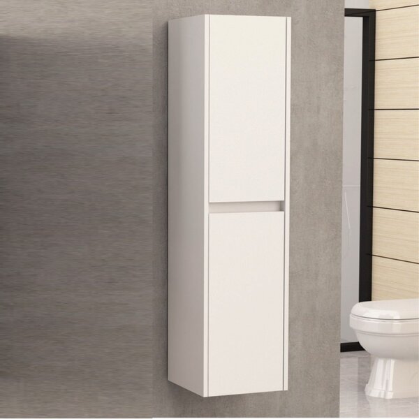 КОЛОНА ЗА БАНЯ 30Х30Х120 3012W КАРОЛАН, БЯЛА