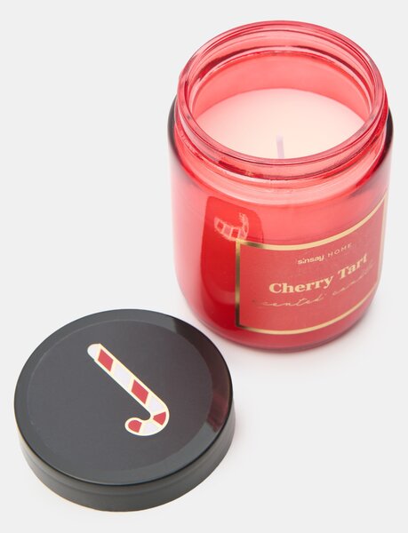 Sinsay - Свещ Cherry Tart - червeн