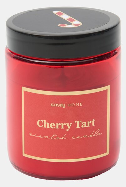 Sinsay - Свещ Cherry Tart - червeн